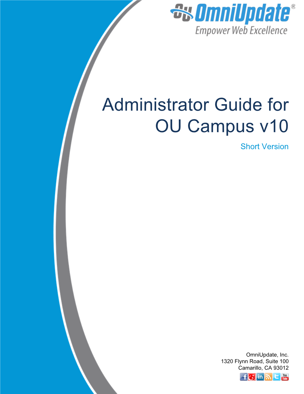 Administrator Guide for OU Campus V10 Short Version