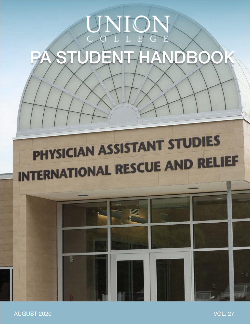 Pa Student Handbook
