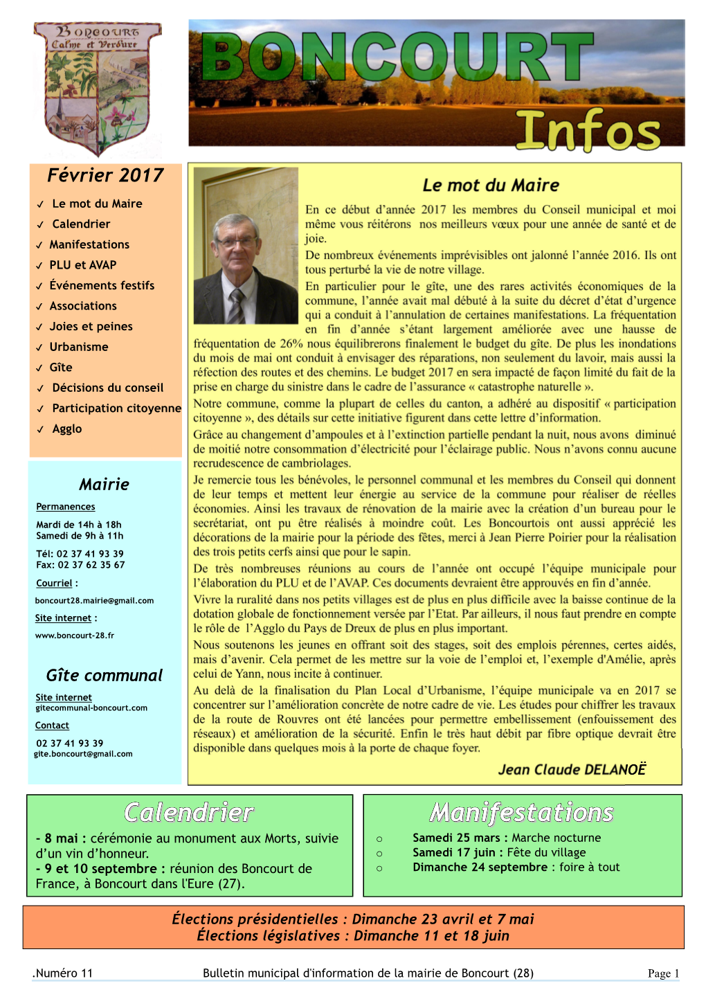 Boncourt Infos 11 Pages 5 Et 6