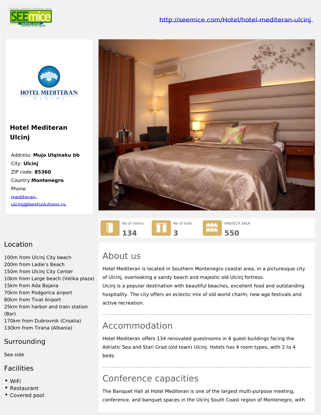 Hotel Mediteran Ulcinj