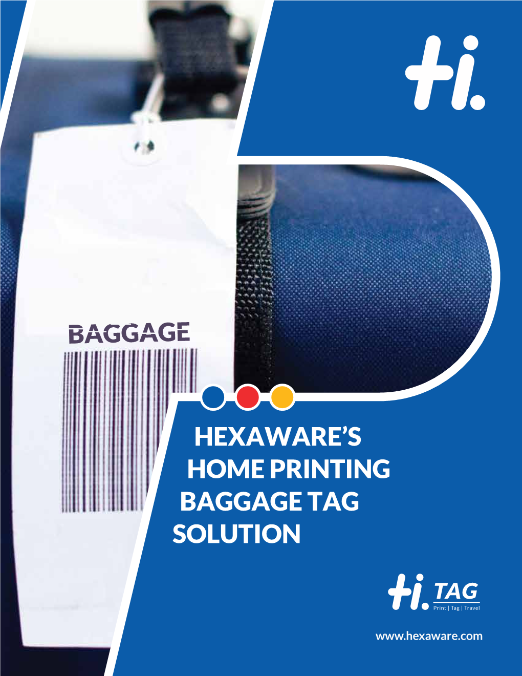 Hexaware's Home Printing Baggage Tag Solution