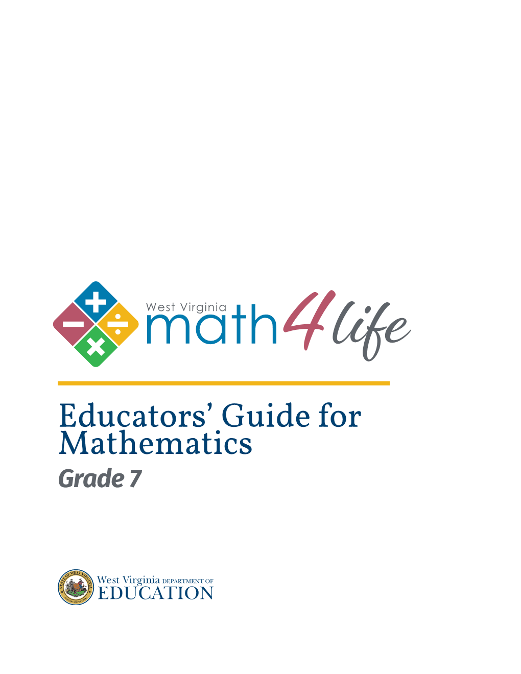 Educators' Guide for Mathematics