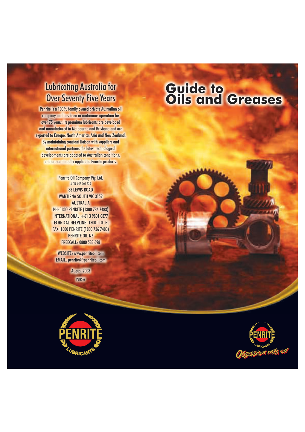 Guide to Oils and Greases