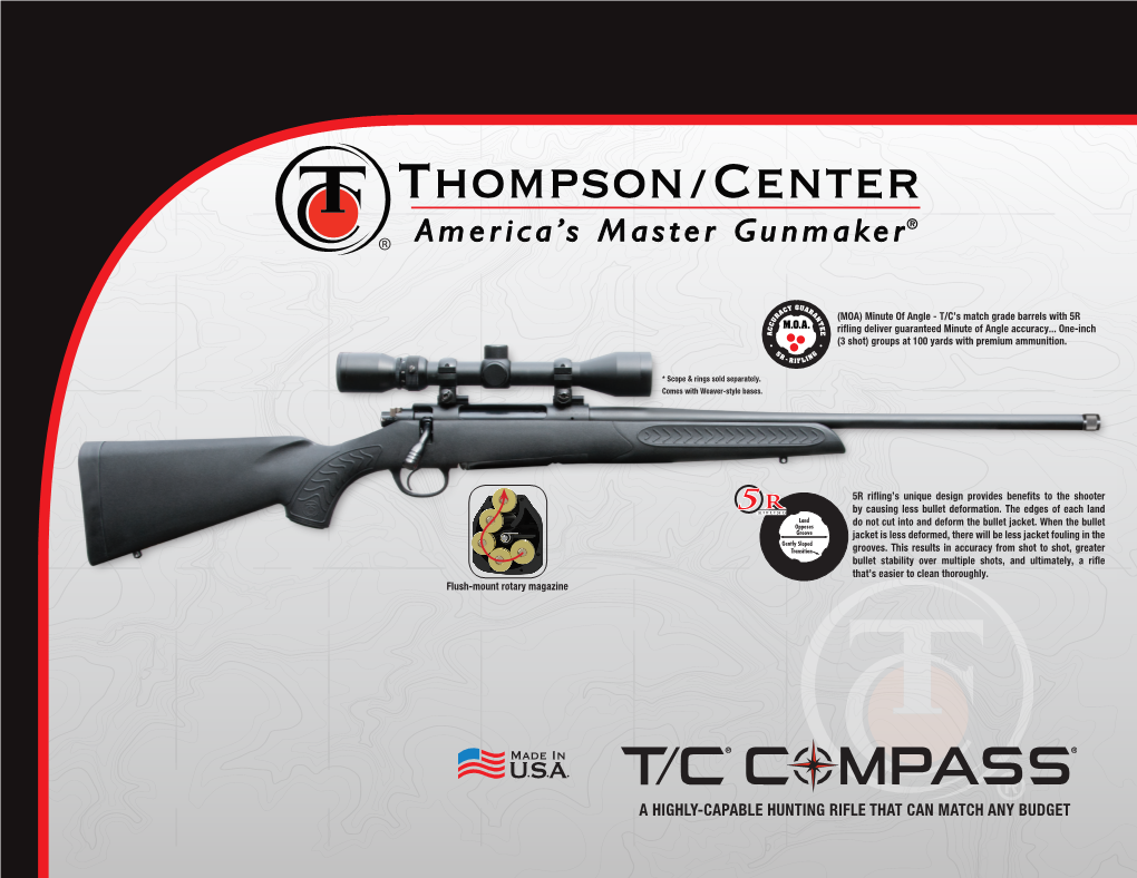 COMPASS™ Bolt-Action Rifles