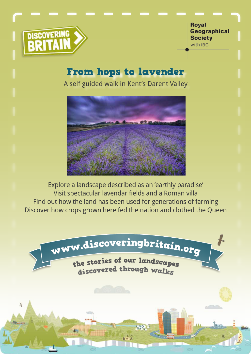 From Hops to Lavender a Self Guided Walk in Kent’S Darent Valley