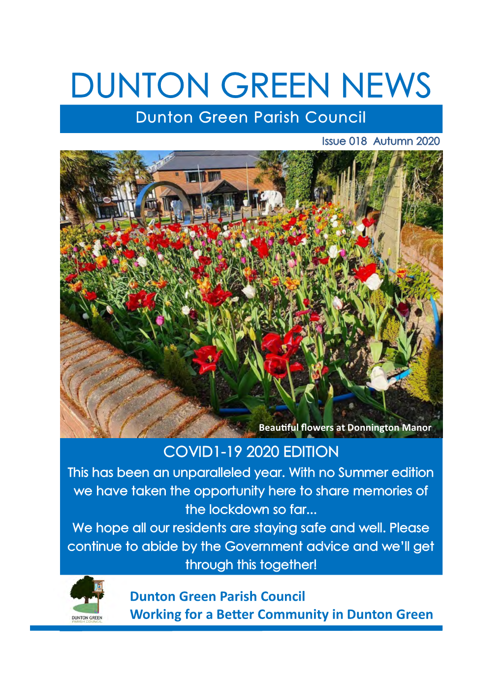 Dunton Green News 2020 Autumn File Uploaded