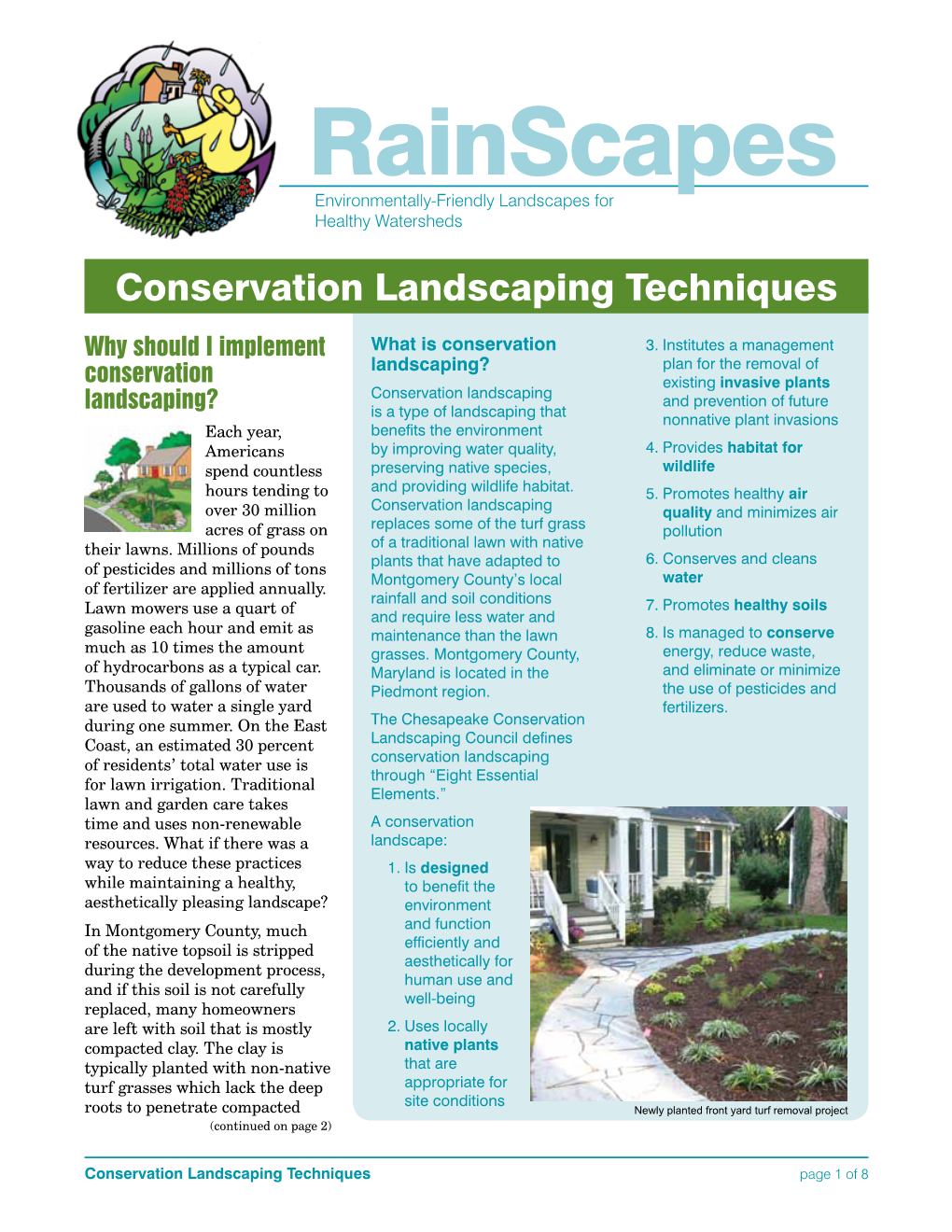 Conservation Landscaping Techniques