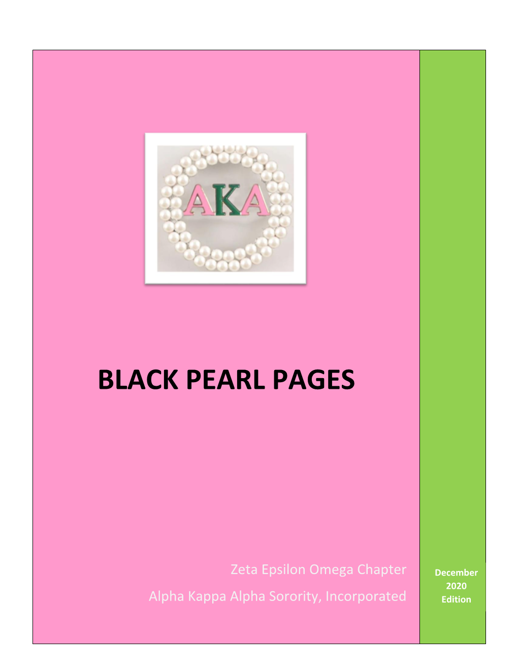 Black Pearl Pages