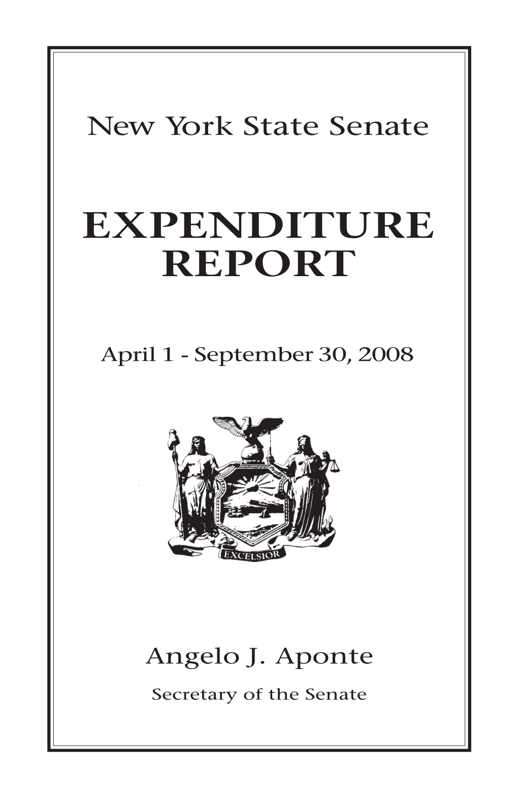 Expenditure Report