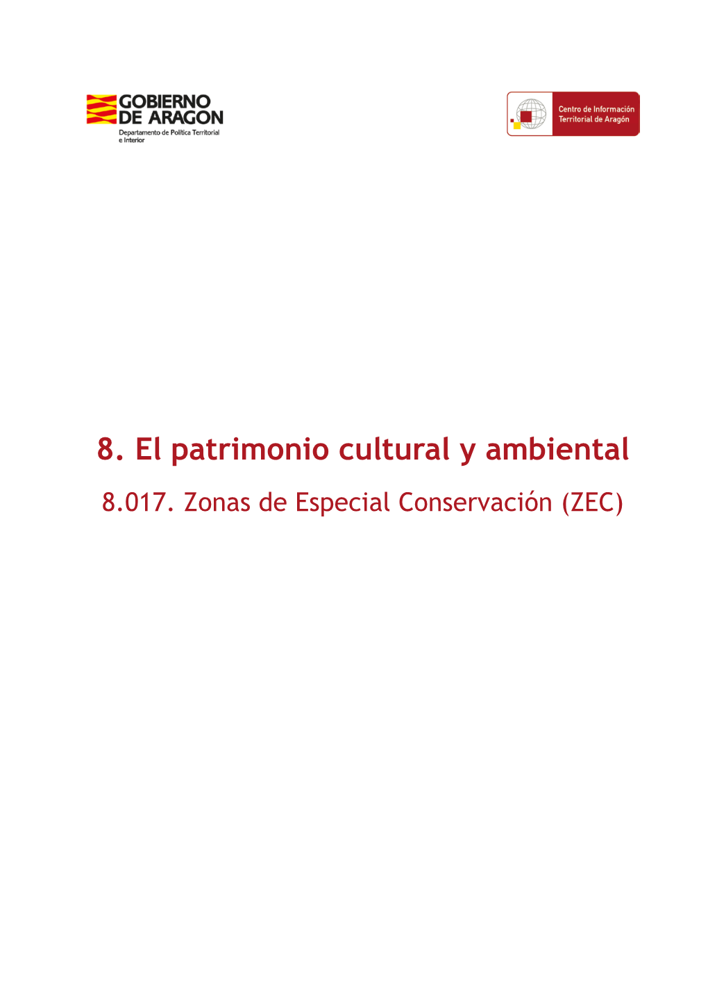 8. El Patrimonio Cultural Y Ambiental 8.017