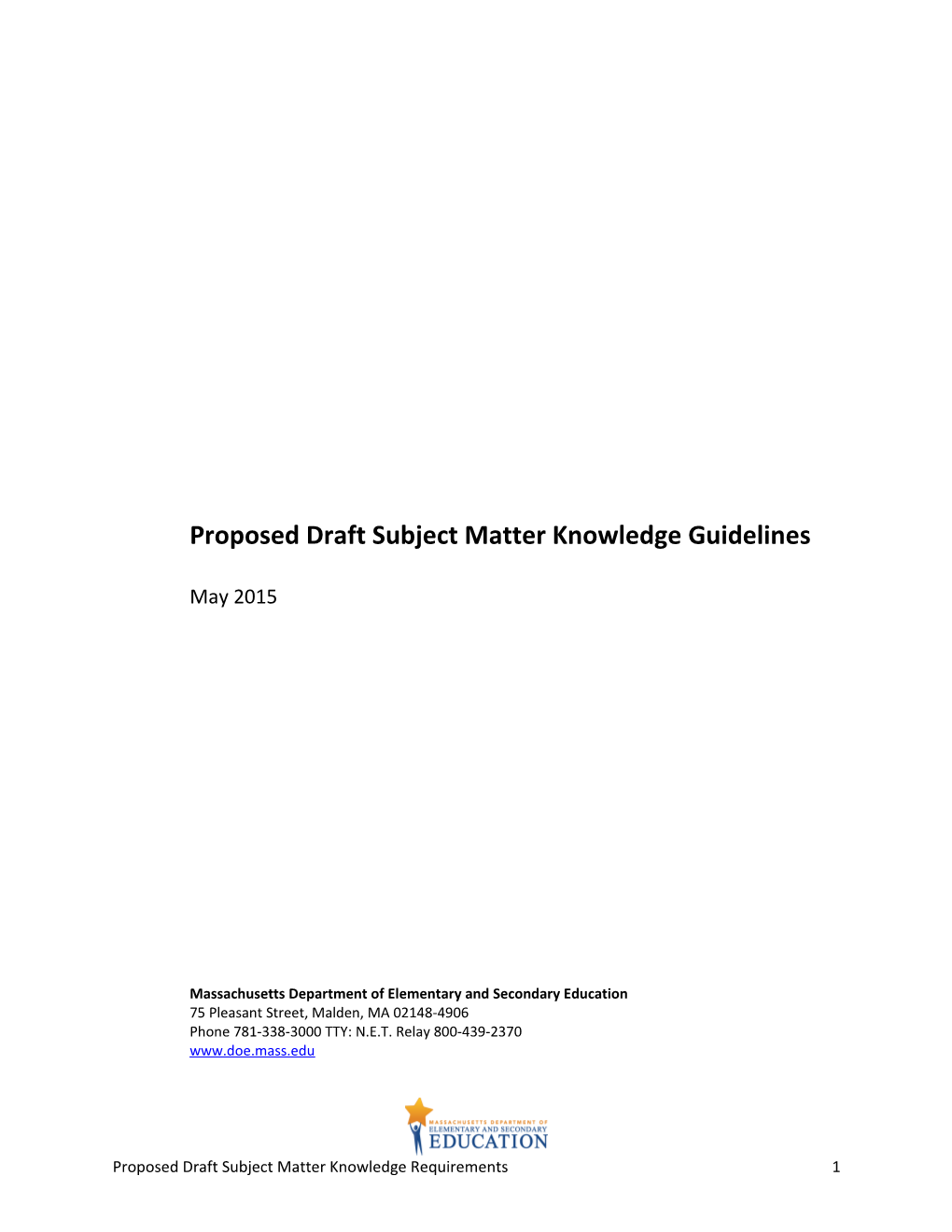 DRAFT SMK Guidelines May 2015