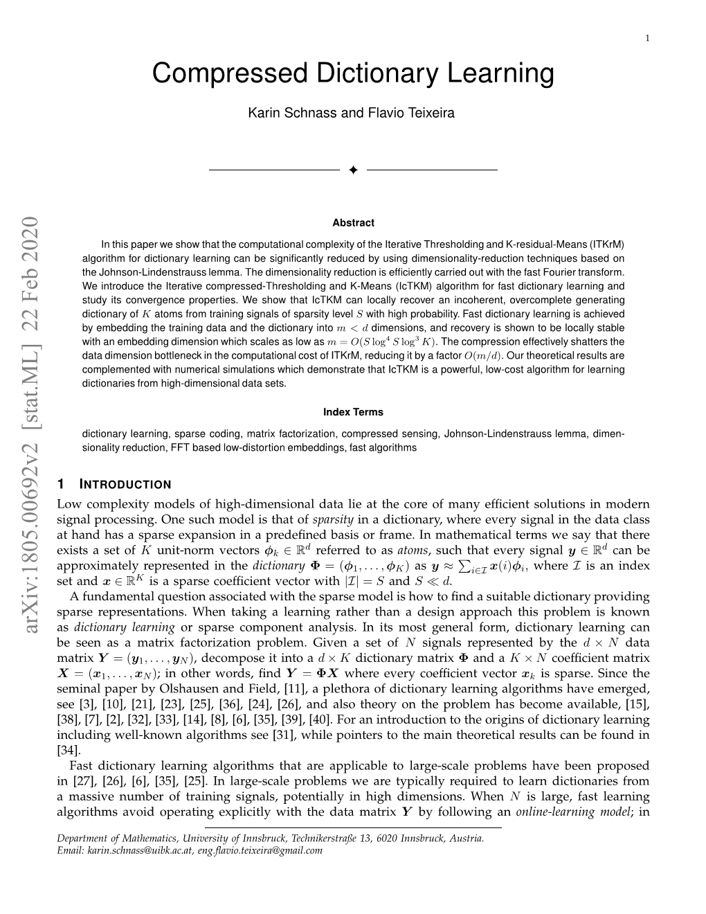 Compressed Dictionary Learning Scales As the Sparsity Level, and Thus Is Comparable to the Embedding Dimension for Compressed Sensing of Sparse Signals