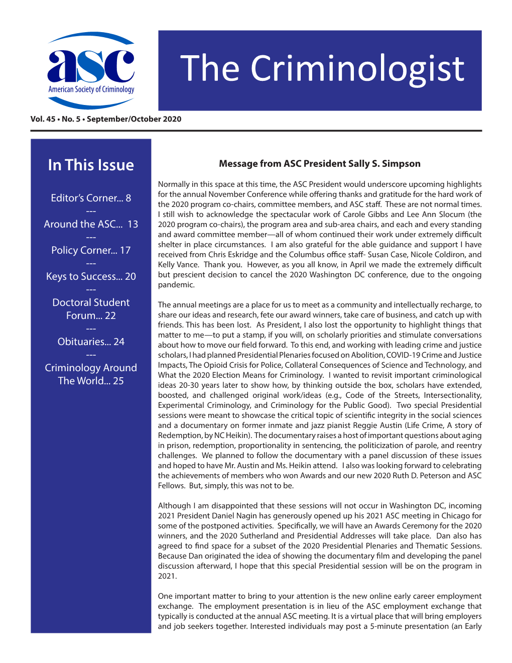 The Criminologist