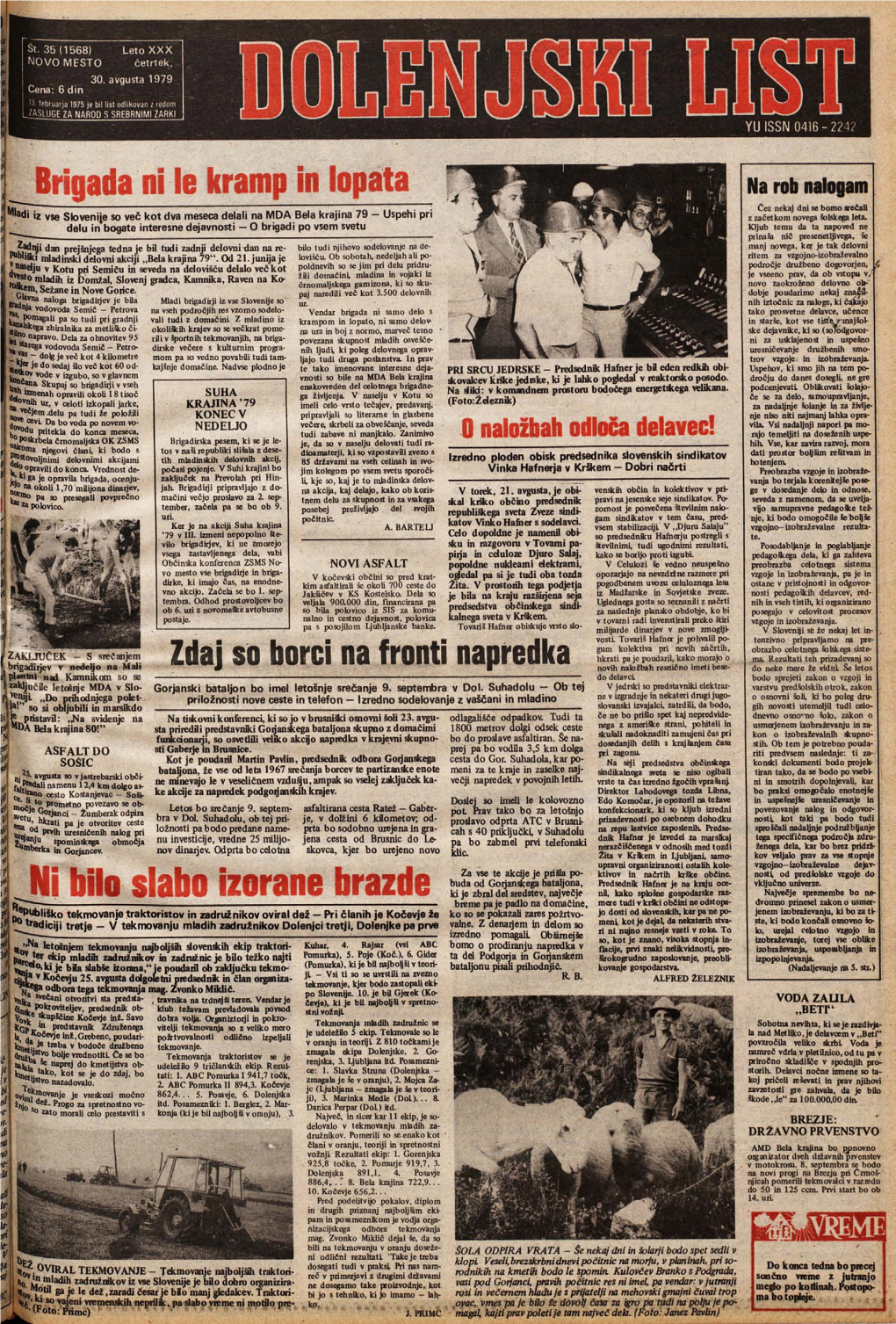 30. Avgust 1979 (Št. 1568)