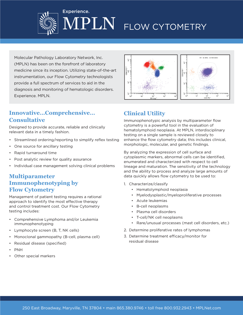 Flow Cytometry Flyer