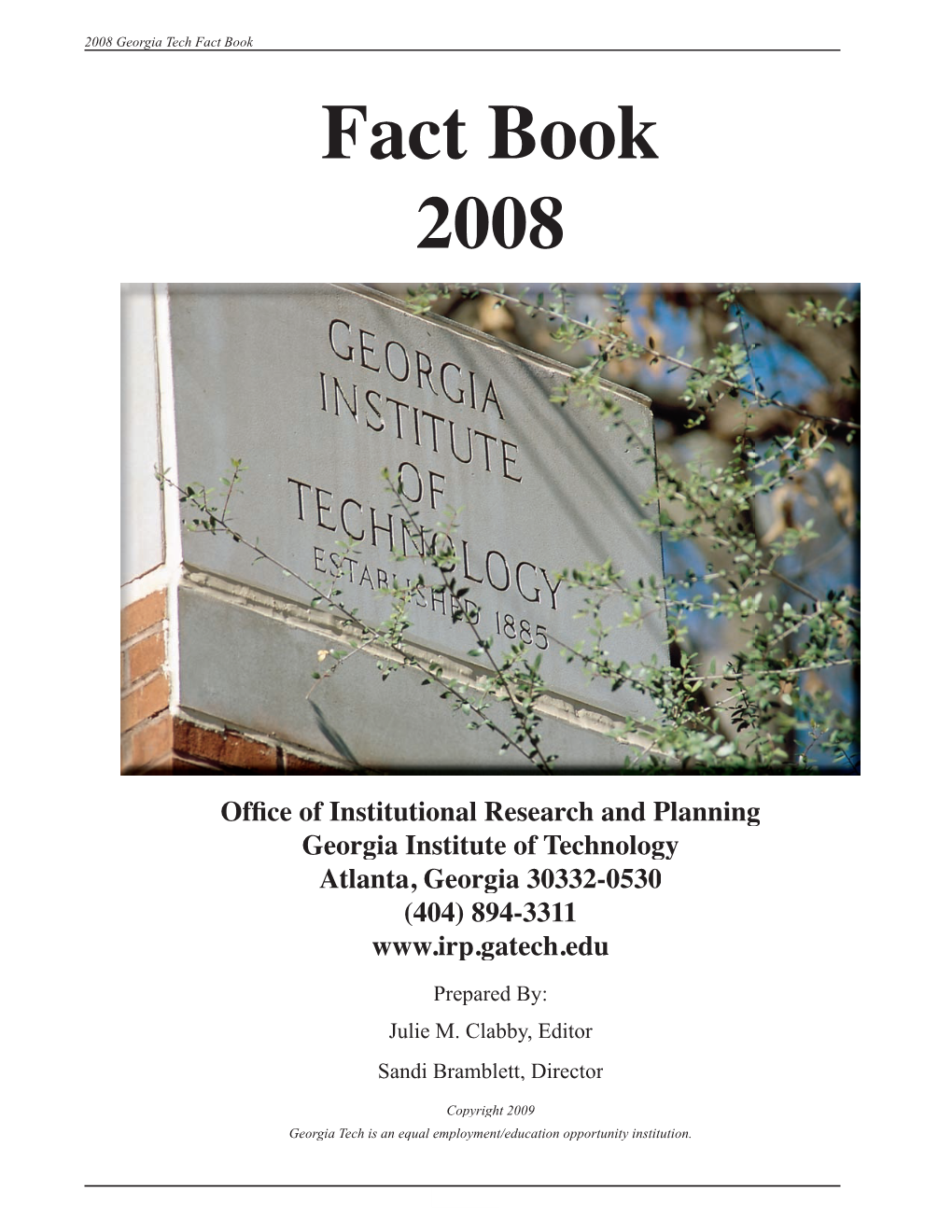 2008Factbook.Pdf (6.477Mb)