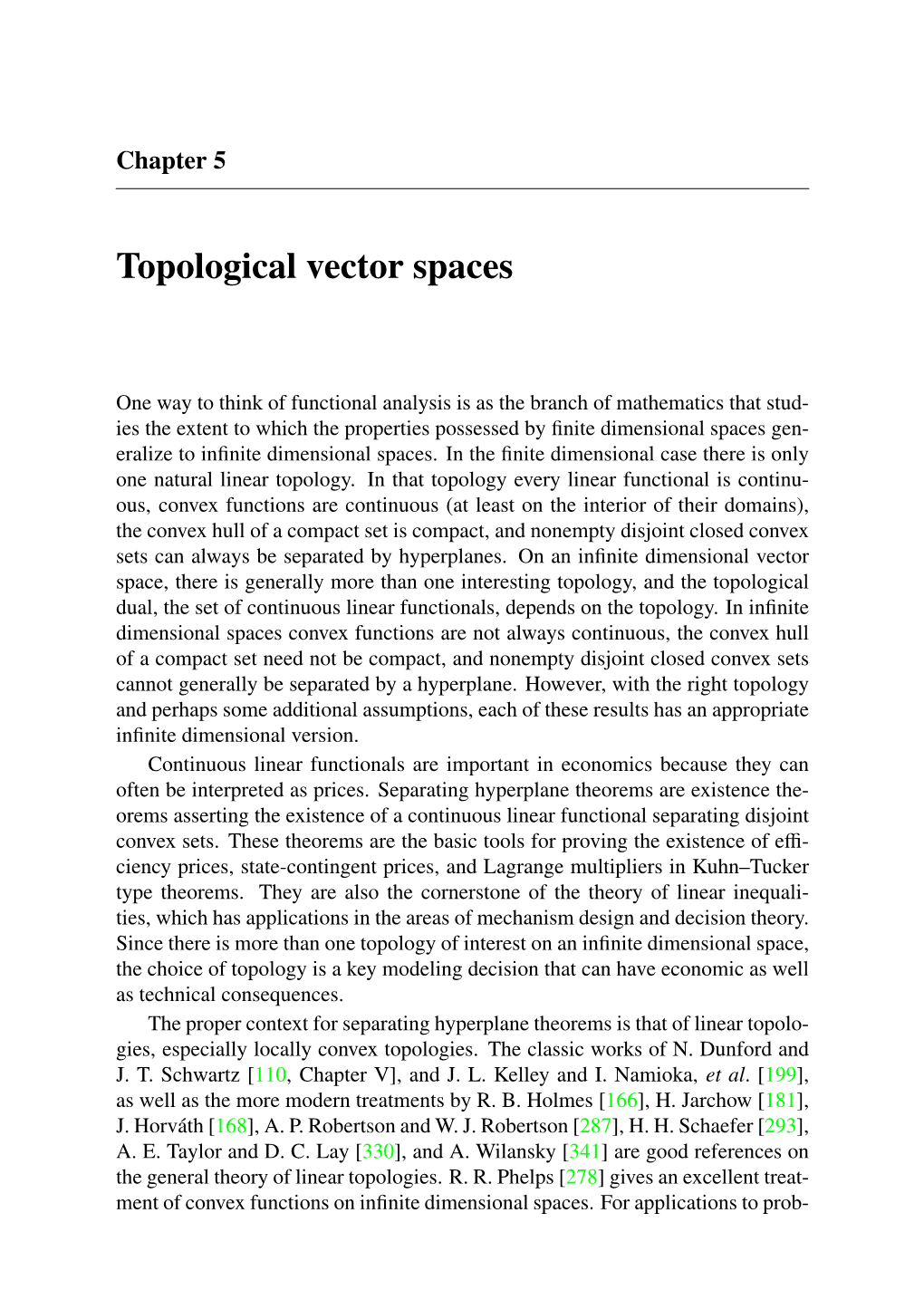 Topological Vector Spaces