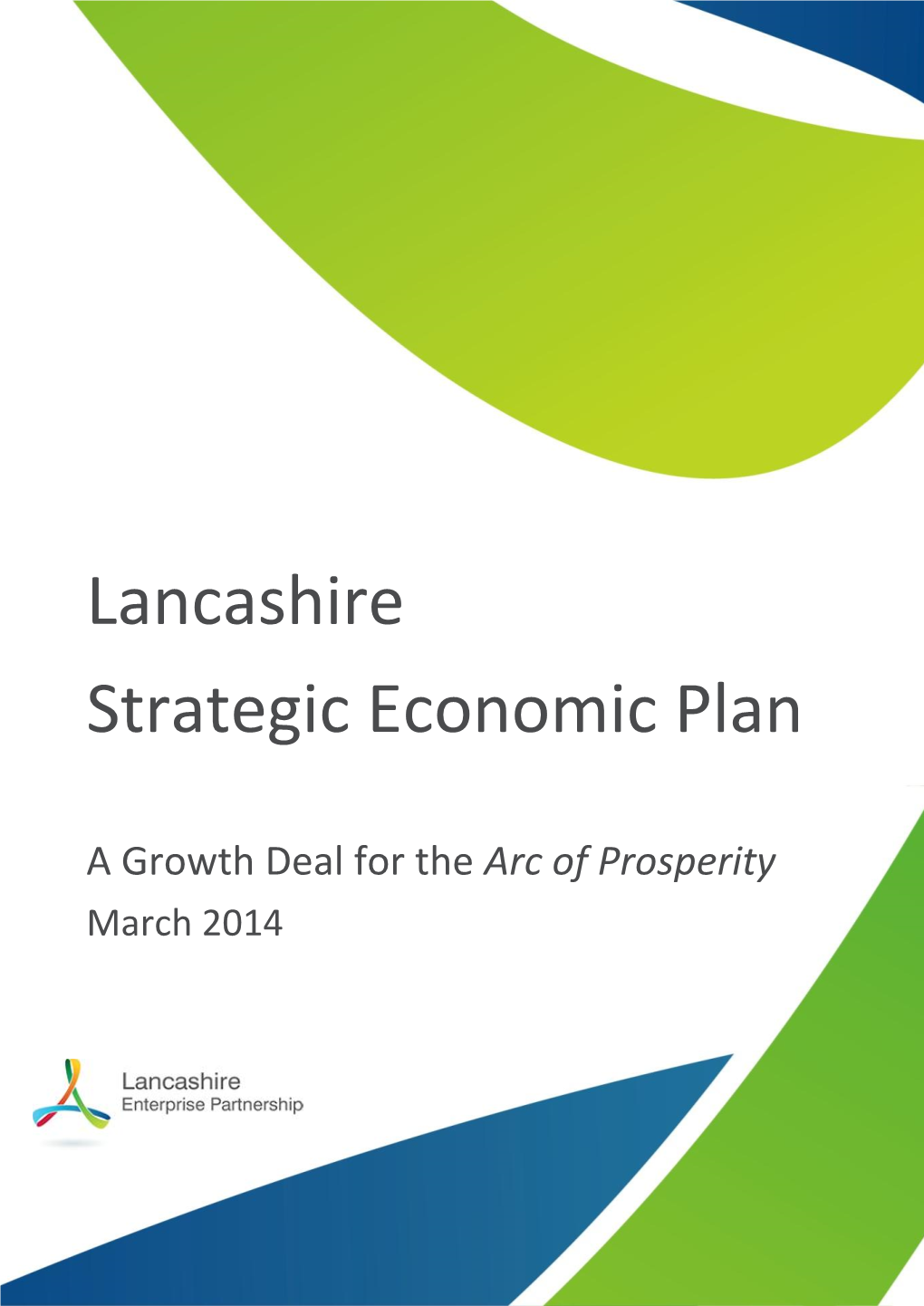 Lancashire Strategic Economic Plan