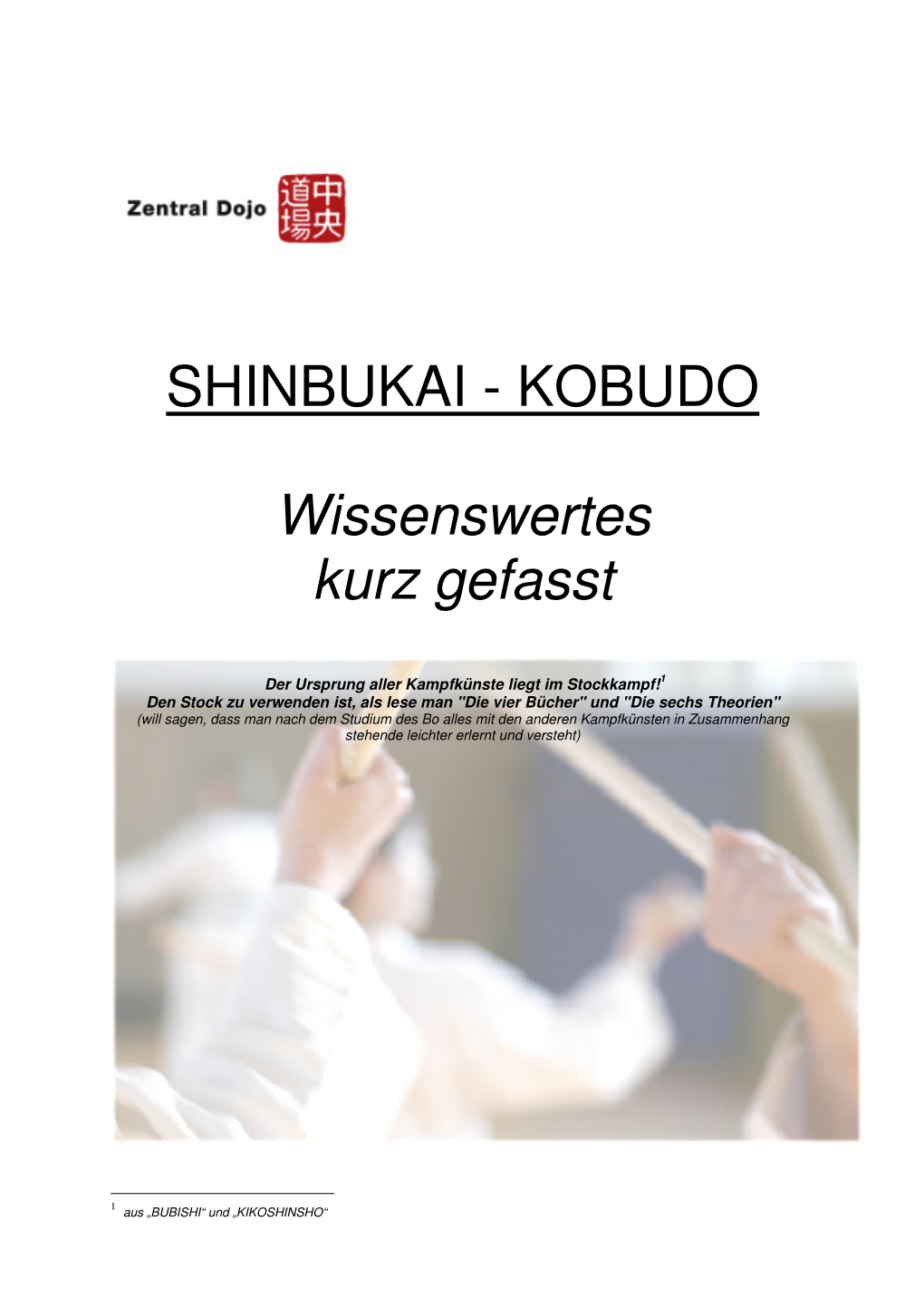 Shinbukai - Kobudo