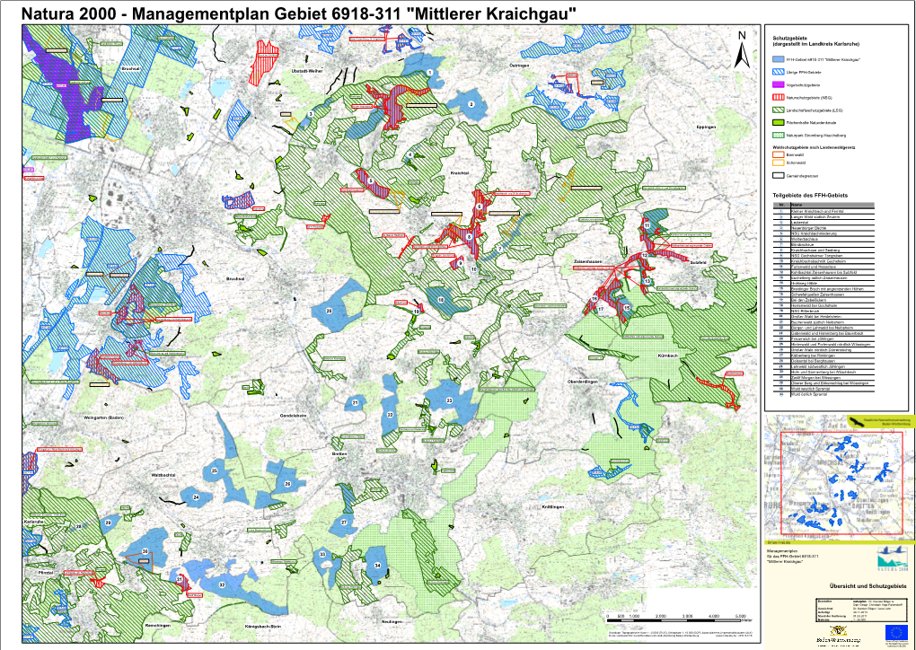 Natura 2000 - Managementplan Gebiet 6918-311 "Mittlerer Kraichgau"