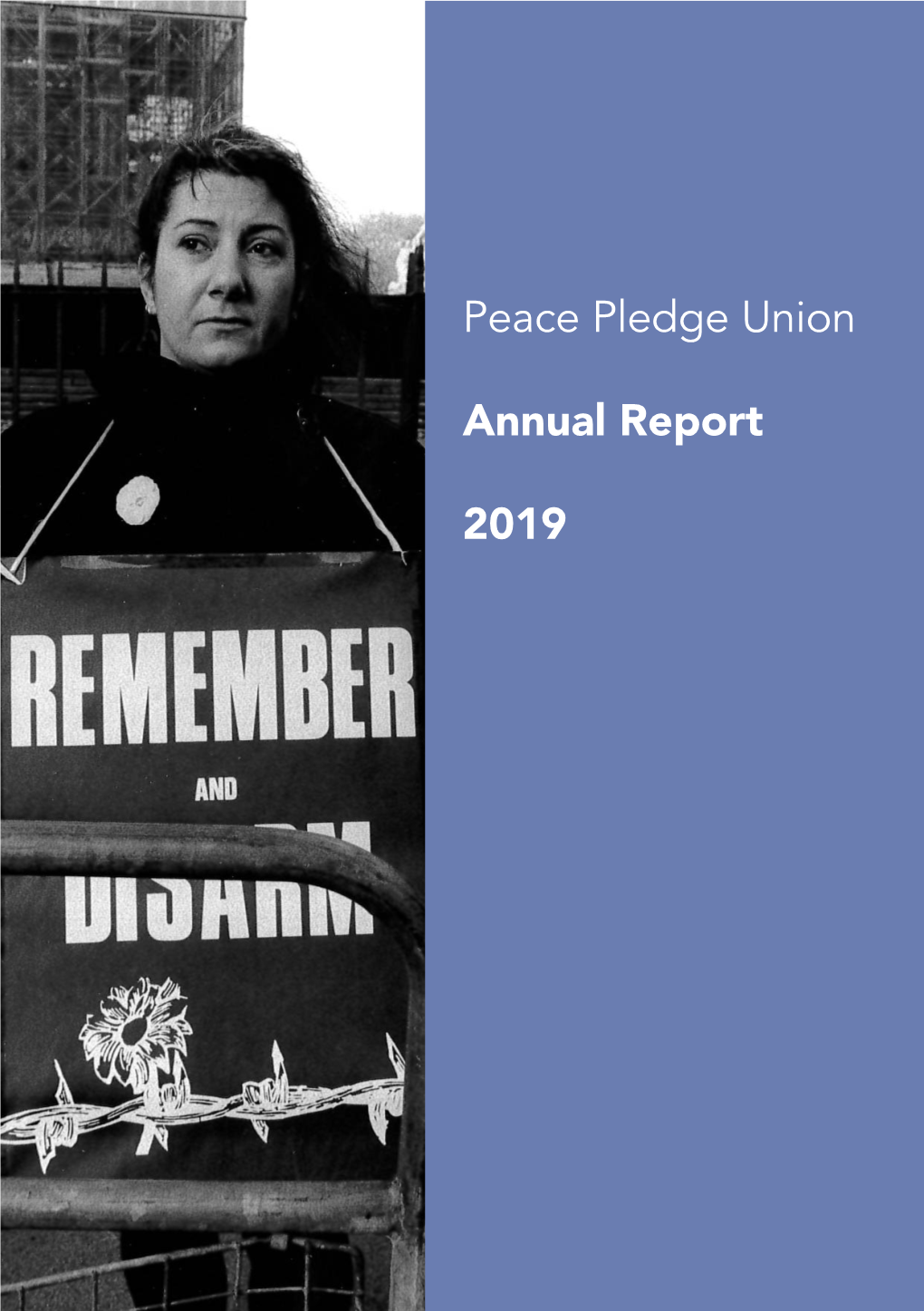 Peace Pledge Union Annual Report 2019
