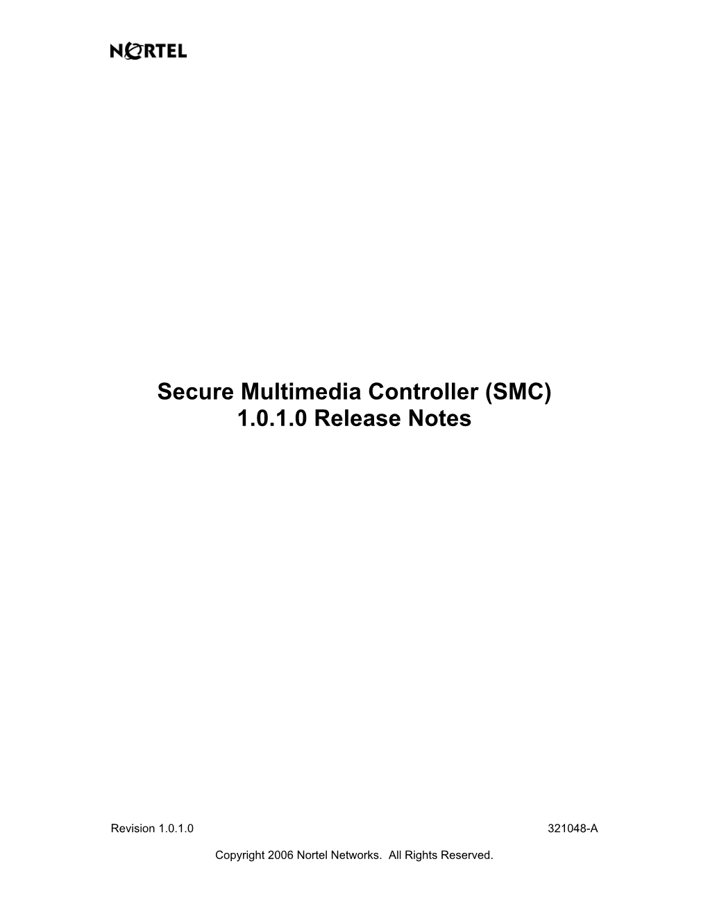 SMC) 1.0.1.0 Release Notes