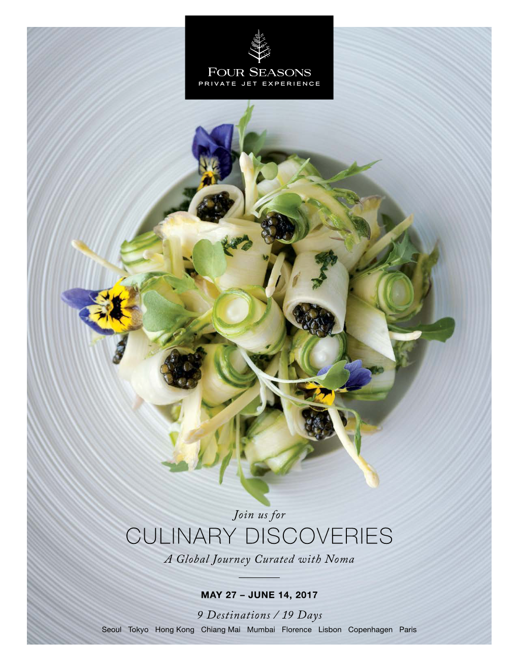 CULINARY DISCOVERIES a Global Journey Curated with Noma