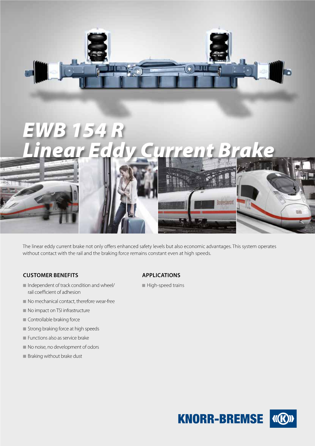 EWB 154 R Linear Eddy Current Brake