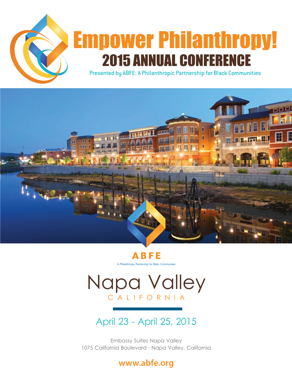 Abfe Philanthropy 6 2015 Conference Schedule At-A-Glance