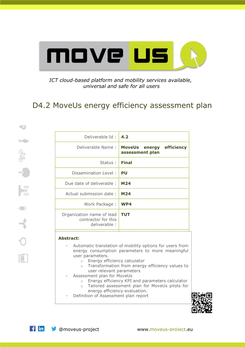 D4.2 Moveus Energy Efficiency Assessment Plan