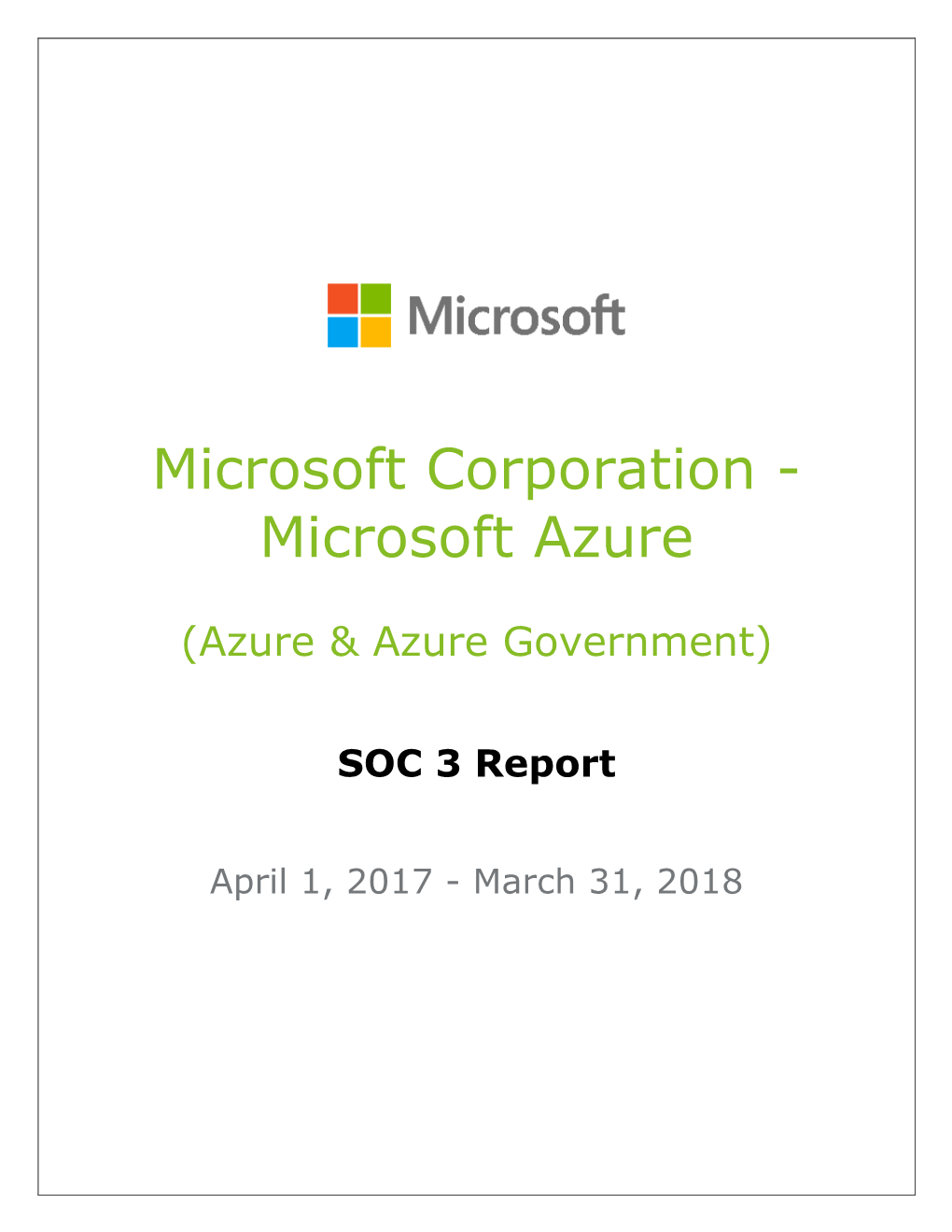 Microsoft Azure