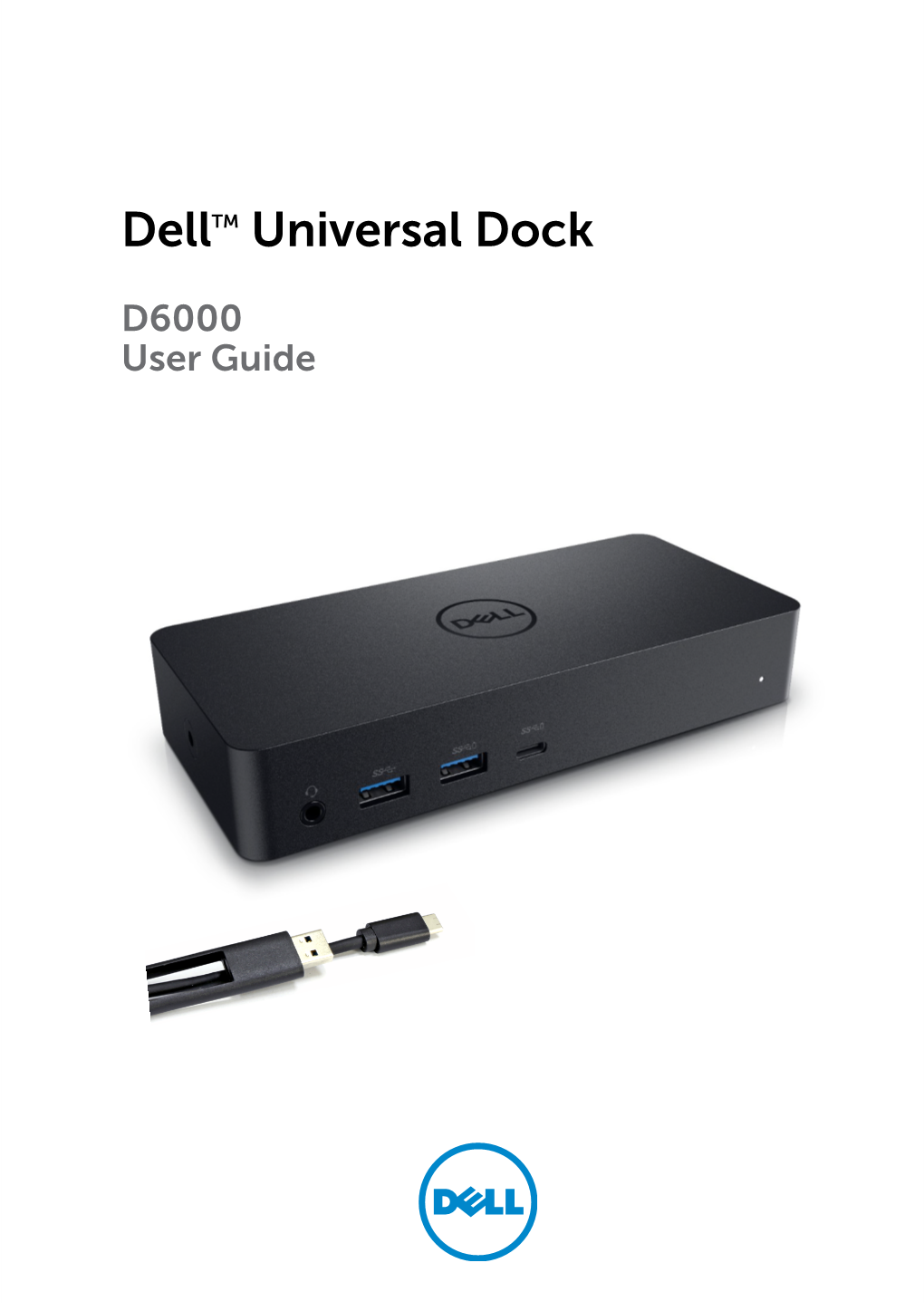 Dell Universal Dock D6000 User Guide