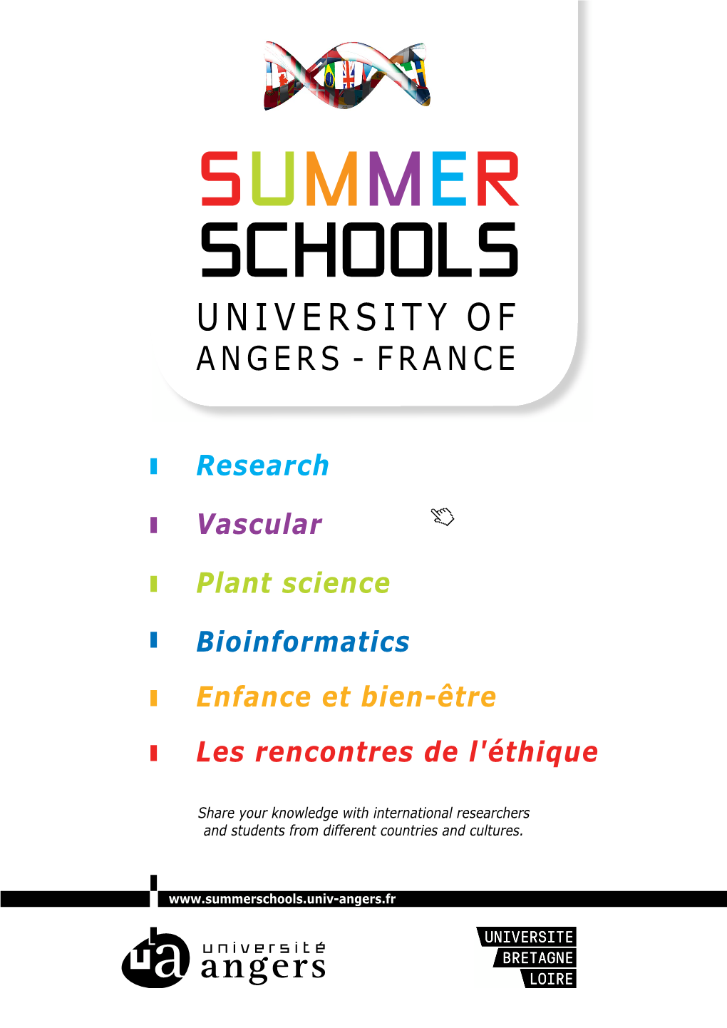 Booklet Summer School Angers