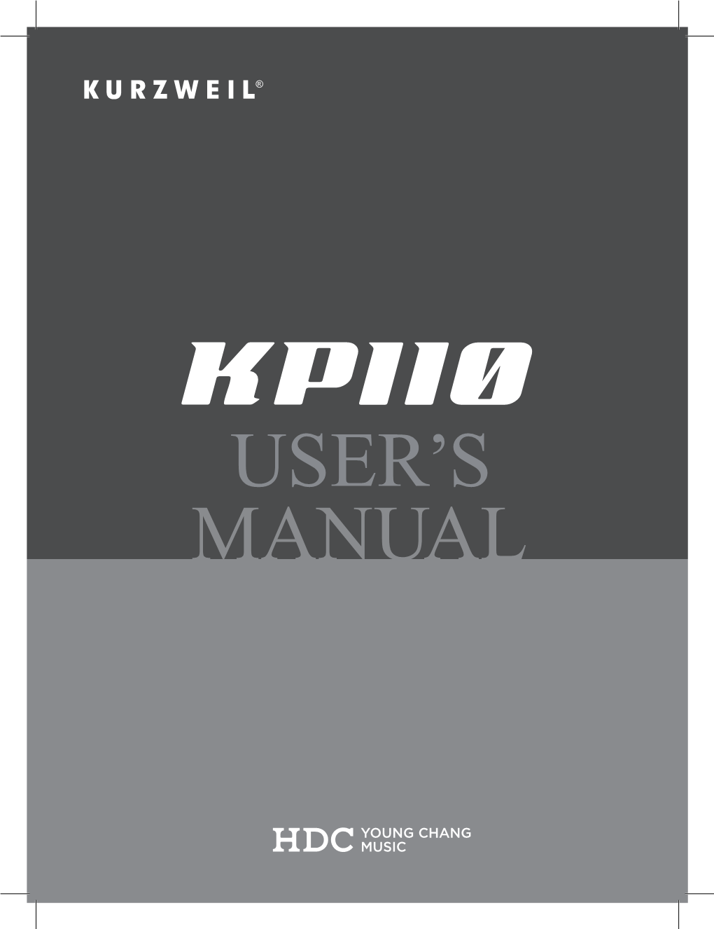 KP110 User's Manual – 17.5 MB