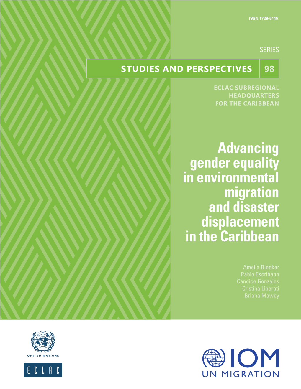 Advancing Gender Equality in Environmental Migration and Disaster Displacement in the Caribbean