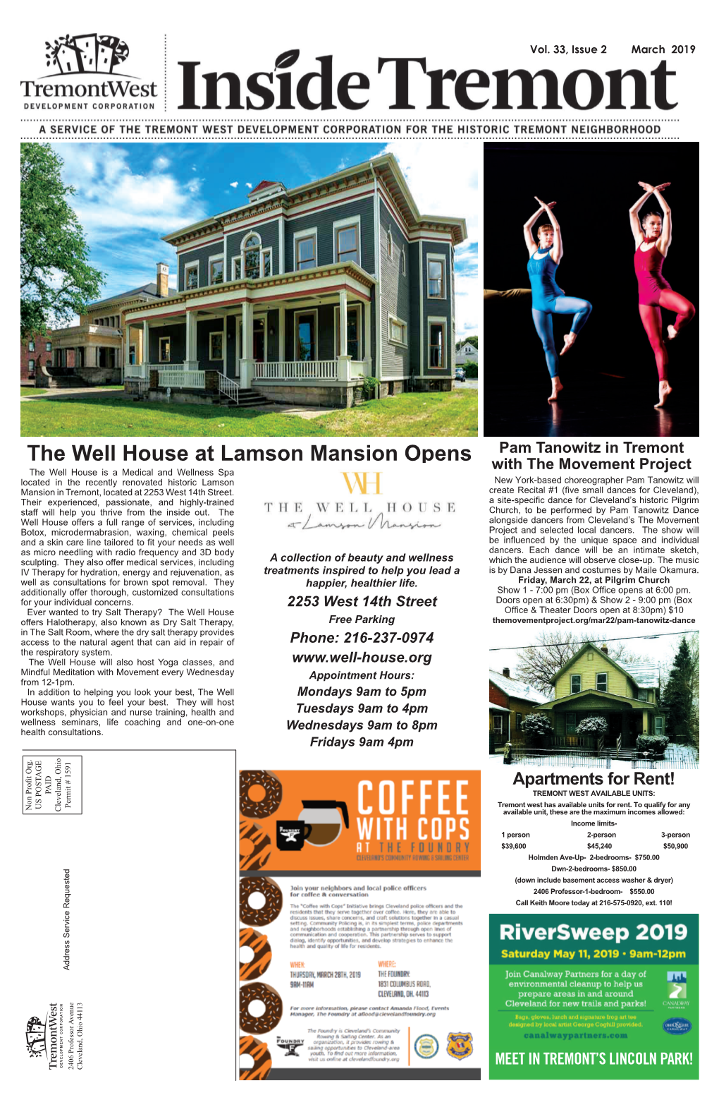 The Well House at Lamson Mansion Opens
