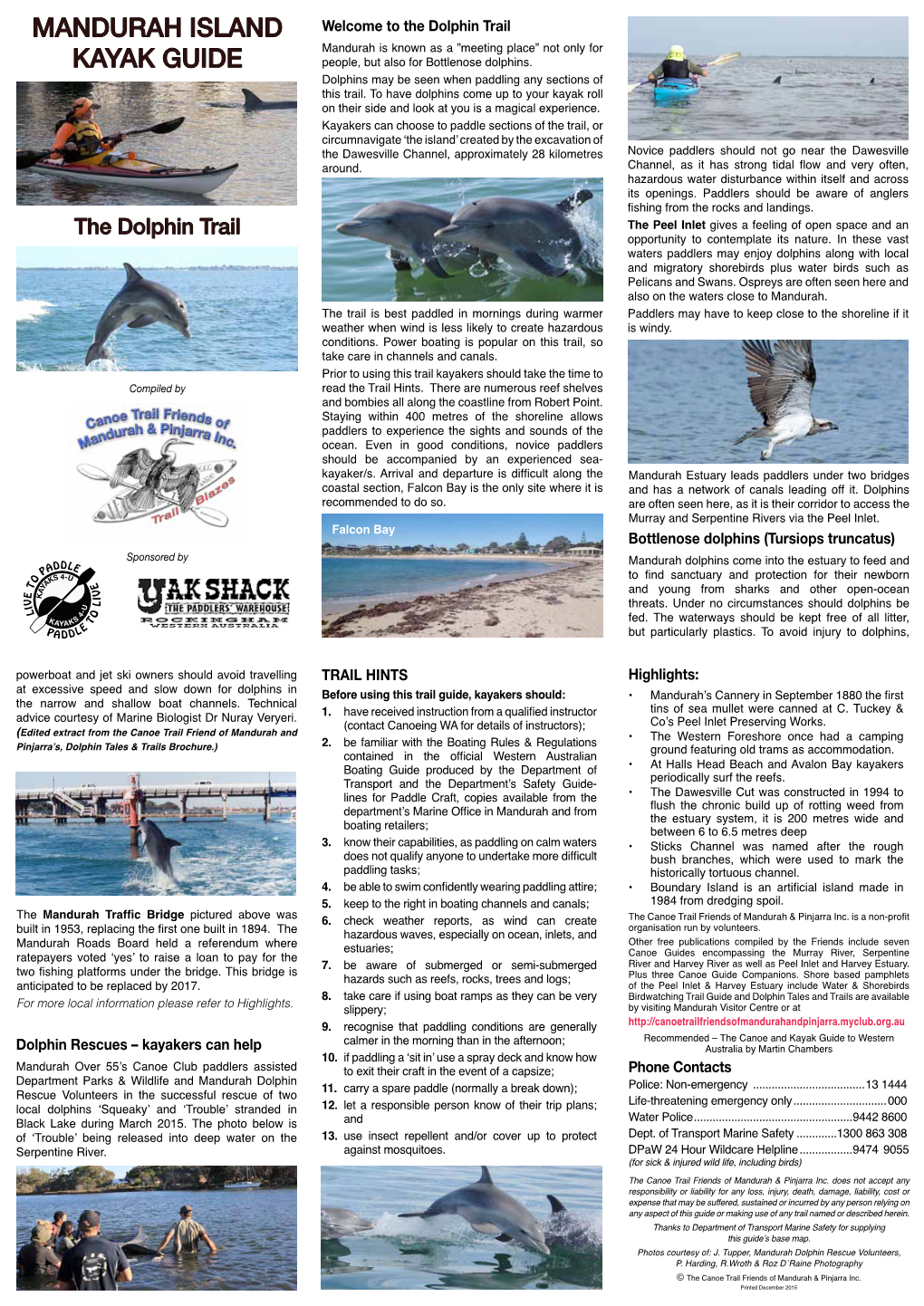 Mandurah Island Kayak Guide – the Dolphin Trail