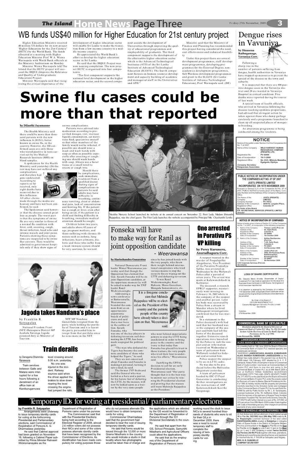 Swine Flu Cases Could Be More Than That Reported