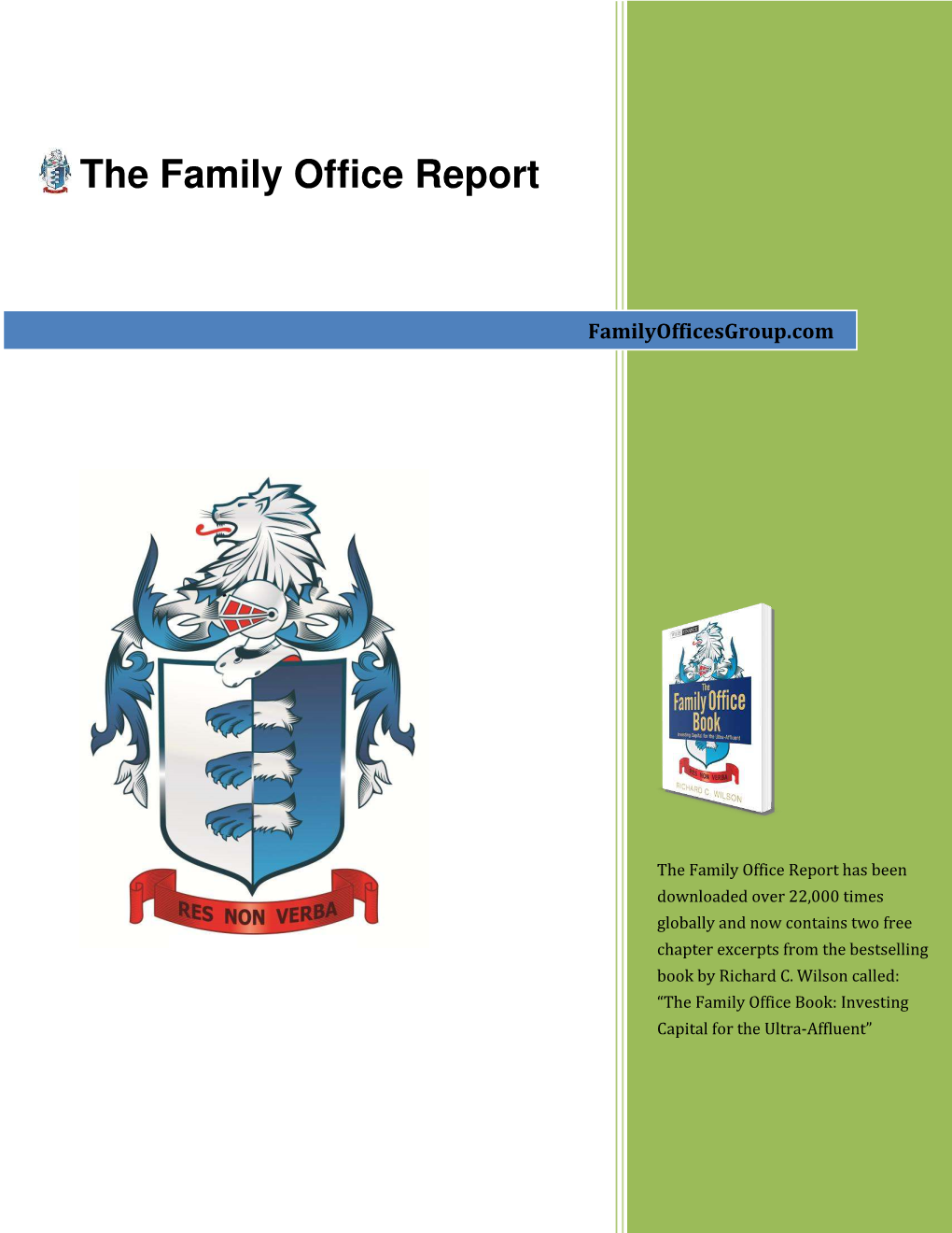 Family Offices Group