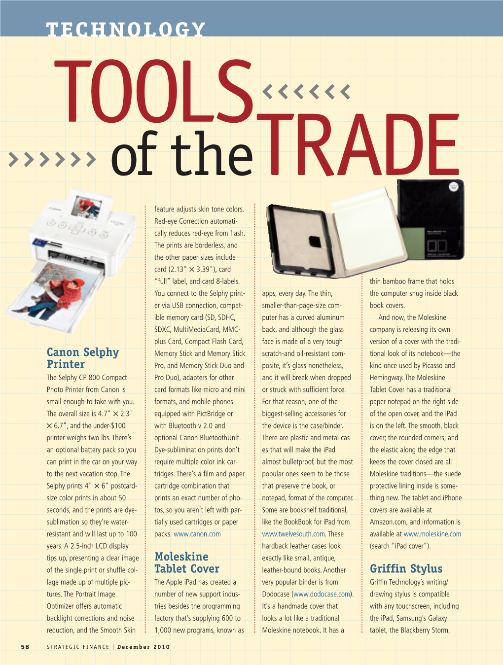 TECHNOLOGY TOOLS of Thetrade