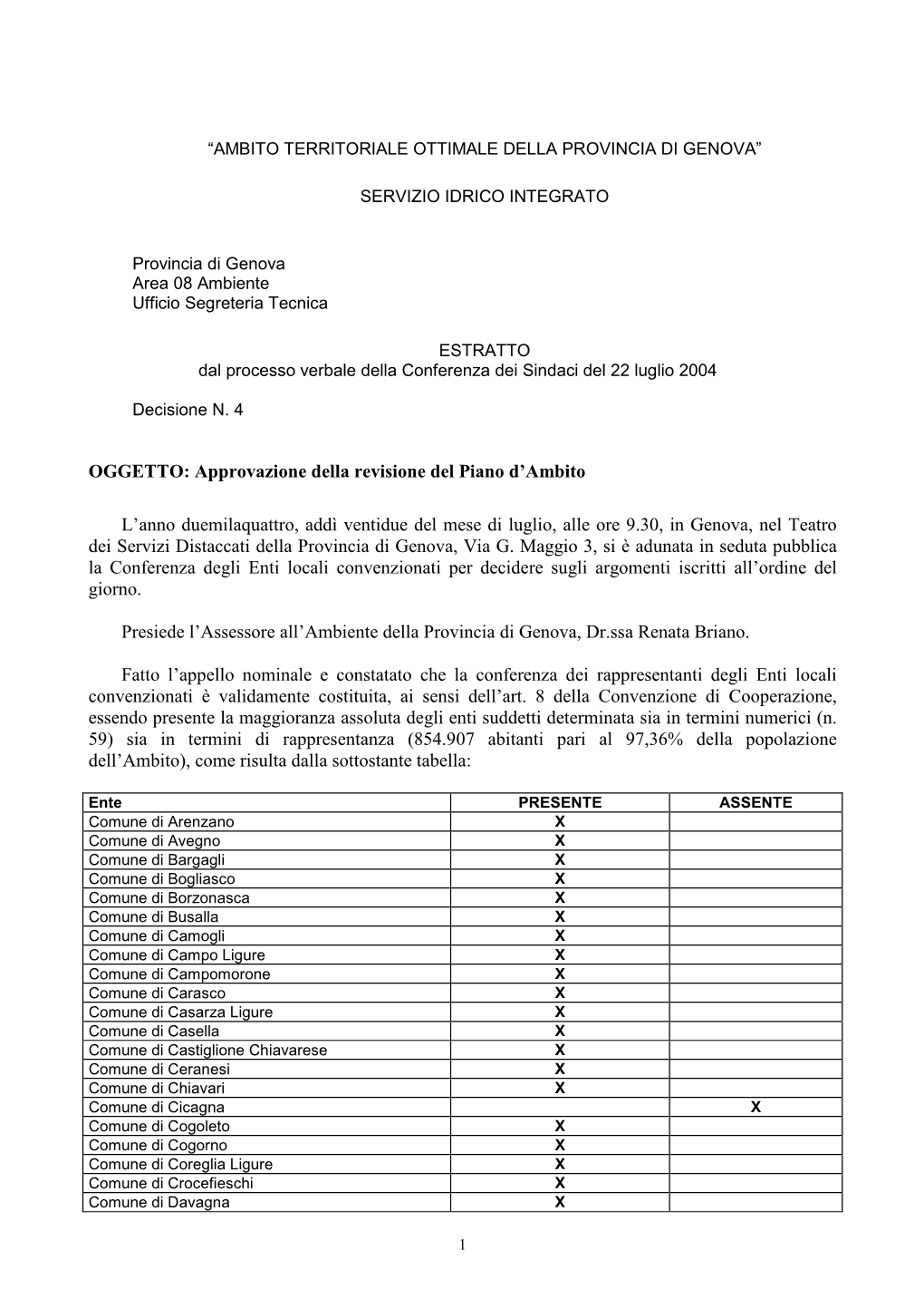 Dec.4-Approvazione Revisione Pda Con Sestri Levante Definitiva