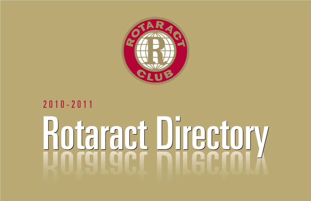 Rotaract-Directory-2010.Pdf