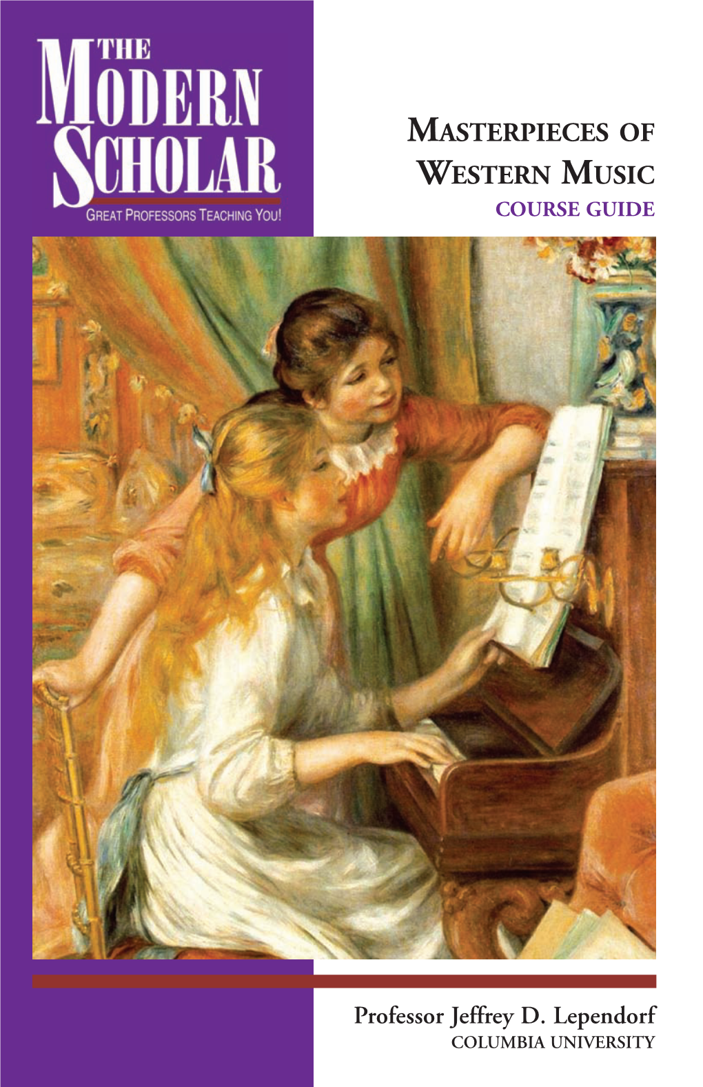 Masterpieces of Western Music Study Guide