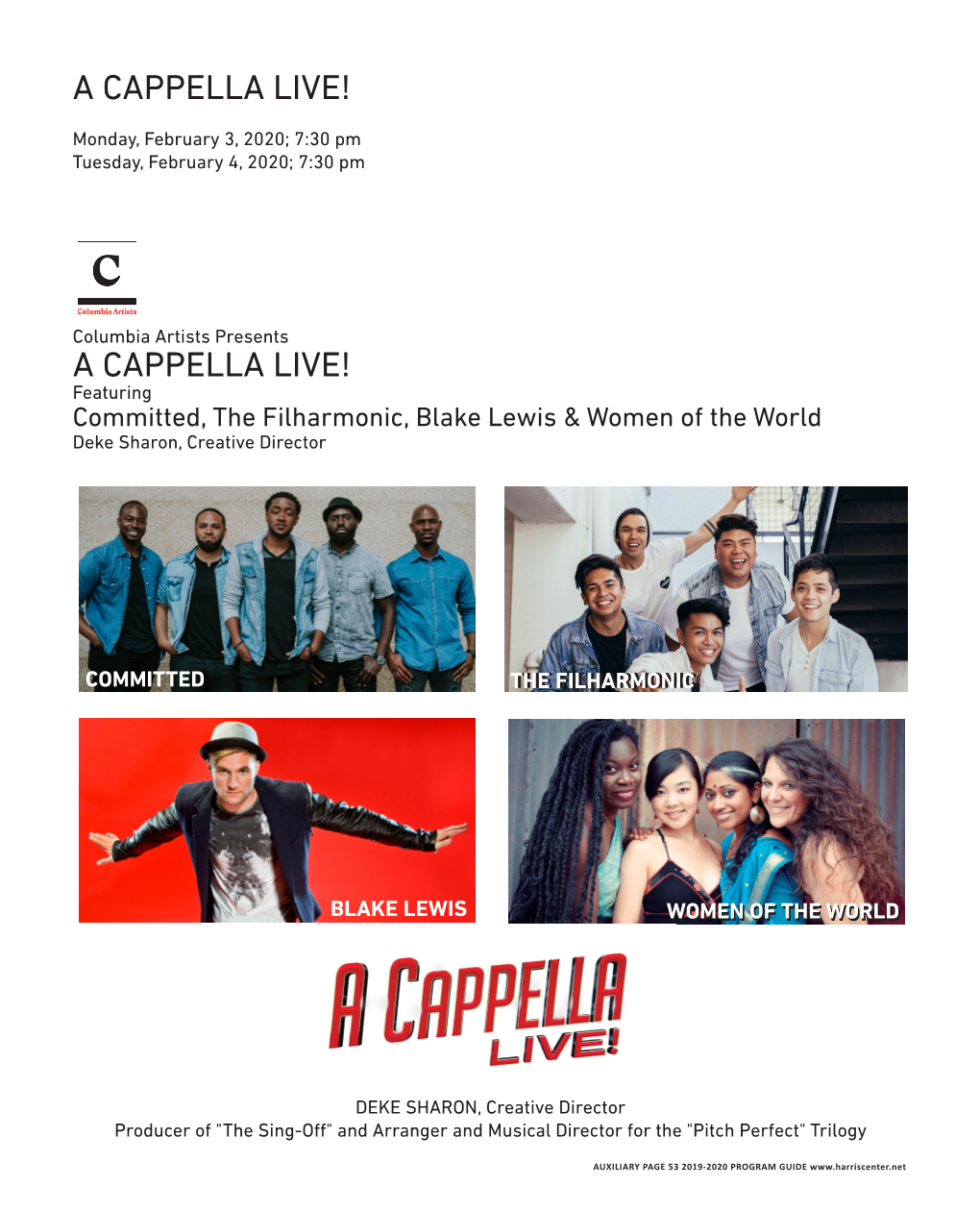 A Cappella Live!