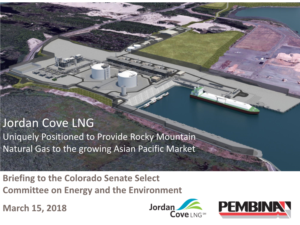 Jordan Cove LNG Uniquely Positioned to Provide Rocky Mountain Natural Gas to the Growing Asian Pacific Market
