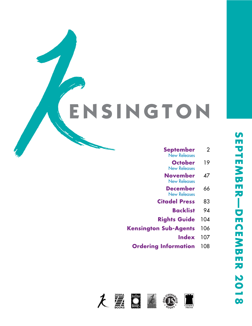 Ensington September—December 2018