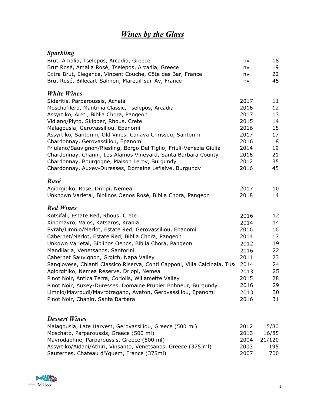 New York Hudson Yards Wine List April 10 2019 UPDATED.Xlsx