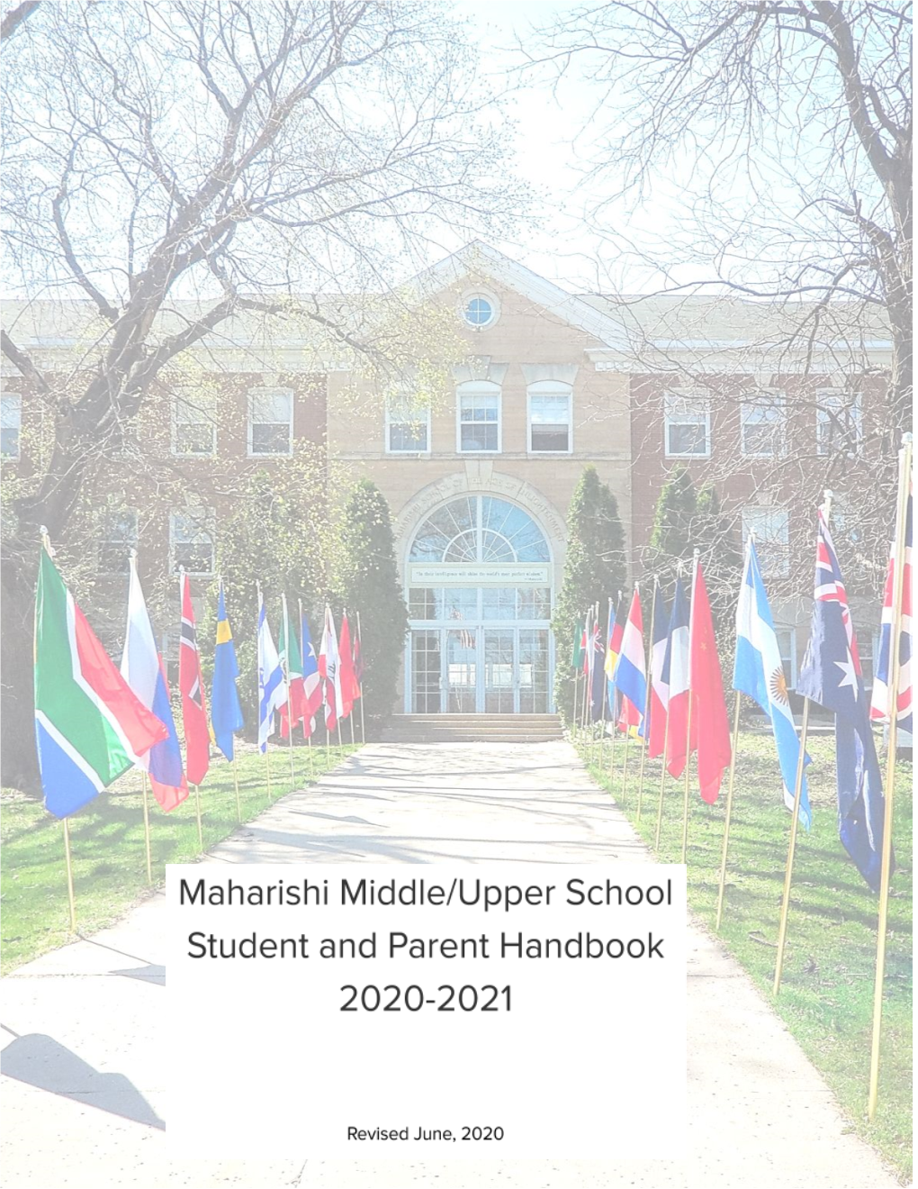 MS US Student Parent Handbook 2020-21