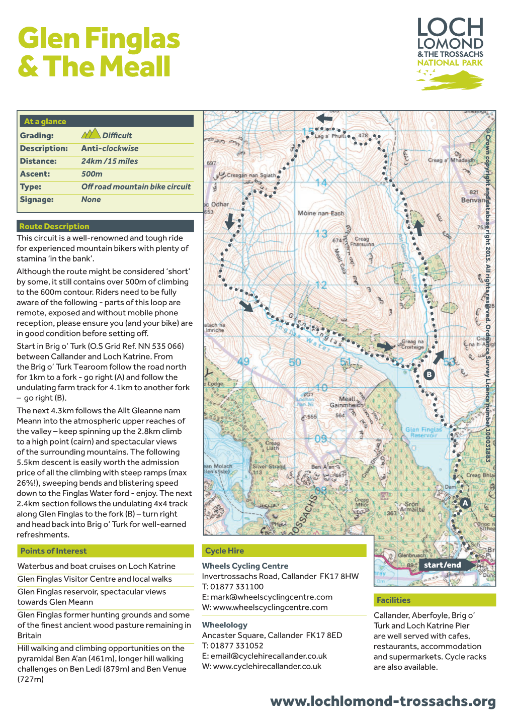 Glen Finglas & the Meall