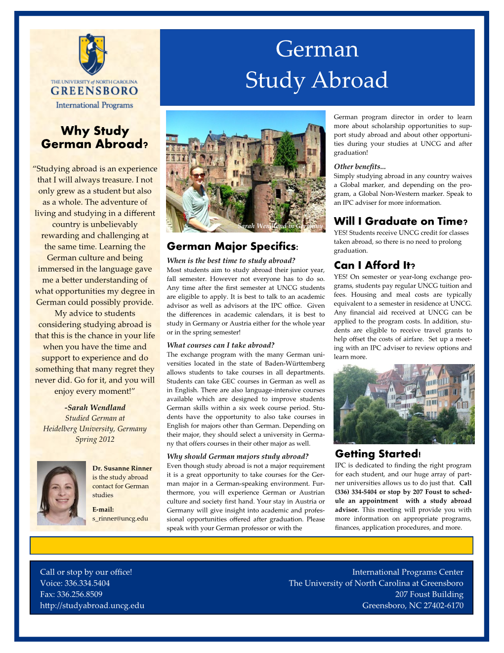 German Study Abroad